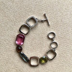 Beautiful Swarovski gemstone crystal bracelet